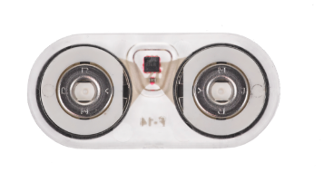 Sensor module, exploded view